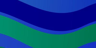 Light Blue, Green vector template with wry lines.