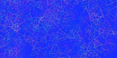 Light Multicolor vector layout with triangle forms.