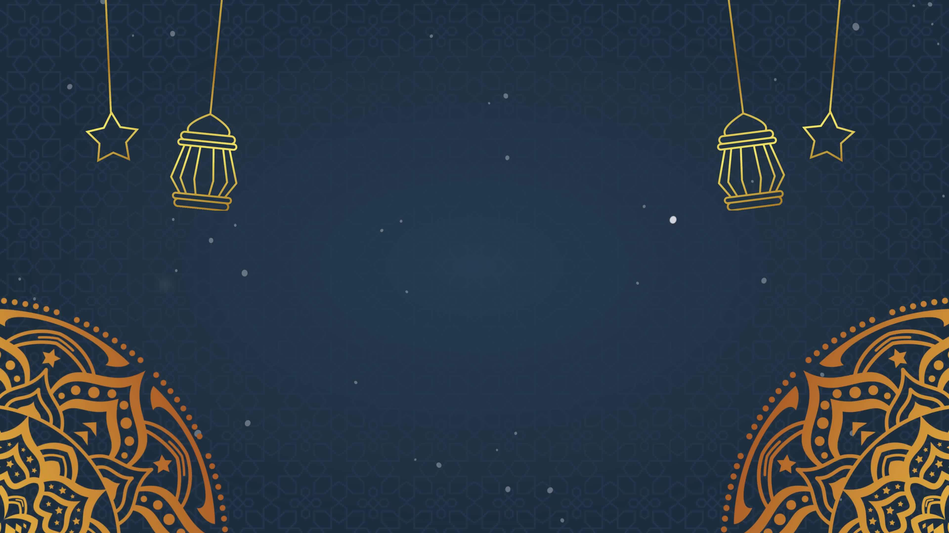 Eid Background Stock Video Footage for Free Download