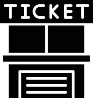 Ticket office Vector Icon Design Illustration