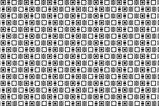 resumen negro y blanco geométrico patrones. monocromo geométrico modelo con repitiendo elementos. vector