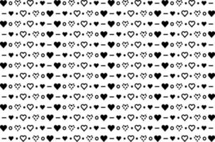 Abstract black and white geometric patterns. Monochrome geometric pattern with repeating elements. vector