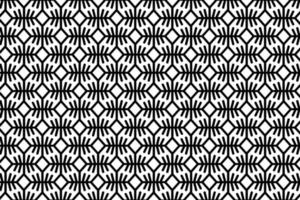 Abstract black and white vector geometric seamless pattern. Repeating tileable, mosaic pattern. making them ideal for use in a variety of graphic design projects, as websites, textiles and other.