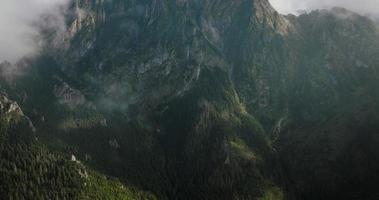 skön berg landskap i sommar, skog och rocks. zakopane video