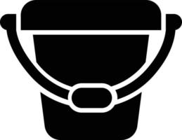 Bucket Vector Icon Design Illustration