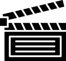 Film slate Vector Icon Design Illustration