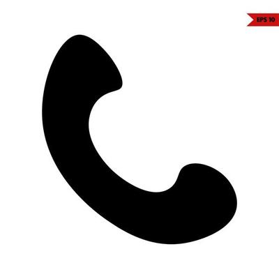 cell phone communication glyph icon