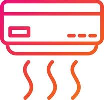 Air conditioner Vector Icon Design Illustration