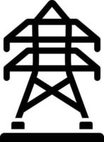 Electric tower Vector Icon Design Illustration