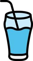 Cold drink Vector Icon Design Illustration