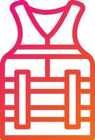 Life jacket Vector Icon Design Illustration