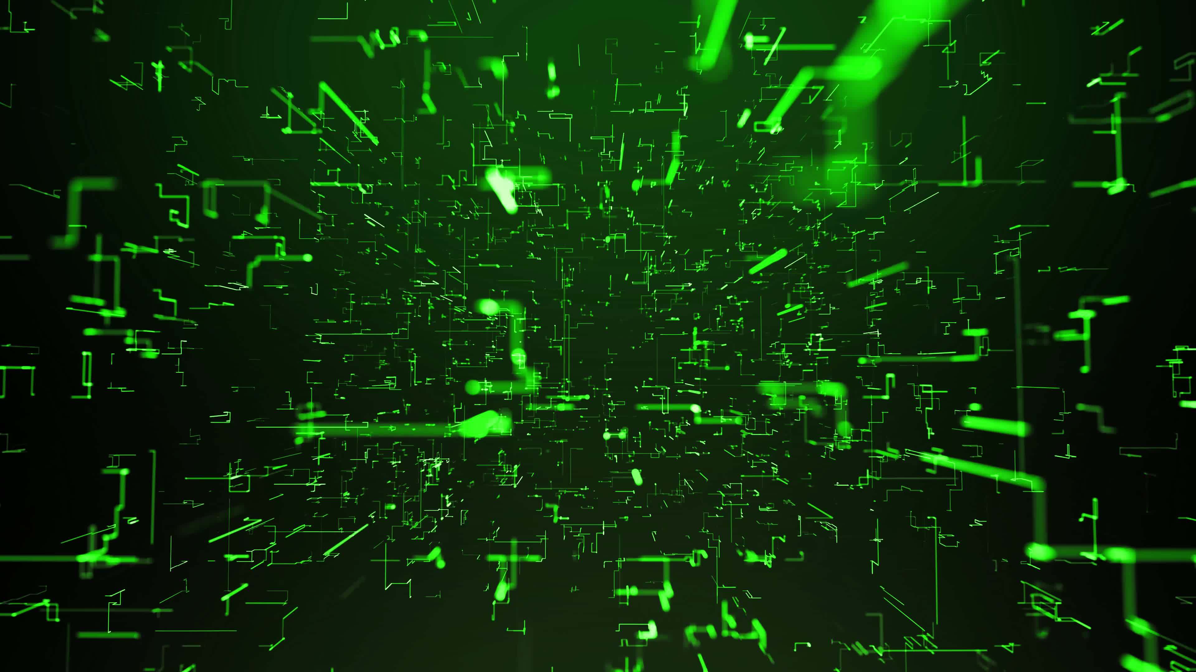 Data neural network ai technology cloud computing bits internet 5g blue