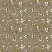 Car Sharing vector Carsharing concept colored Seamless Pattern