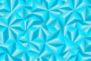 Textured light blue polygon background. Can be used for background vector