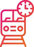 Train time Vector Icon Design Illustration
