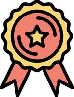 Award Vector Icon Design Illustration