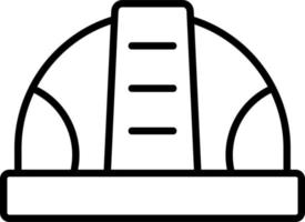 Construction Helmet vector icon
