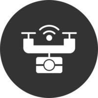 Smart Drone vector icon