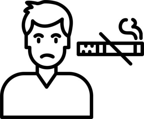 No smoking vector icon