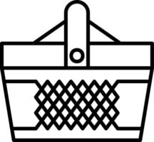 Basket vector icon