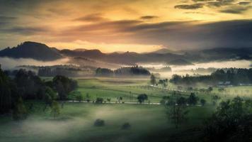 The landscape of Czech Switzerland photo