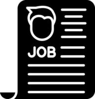 Job Ad Icon Style vector