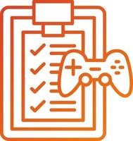 Game Evaluation Icon Style vector