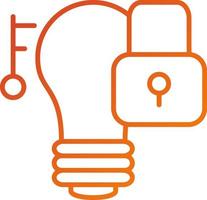 Intellectual Property Icon Style vector