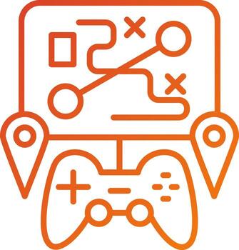 Custom Map Icon Style vector