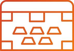 Treasure Chest Icon Style vector