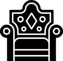 Throne Icon Style vector