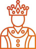 King Icon Style vector