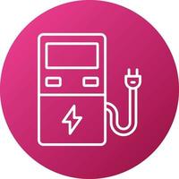 Power Station Icon Style vector