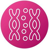 Chromosome Icon Style vector
