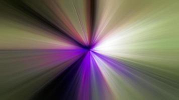 abstrato ciclo colorida radial brilho flare luz fundo video