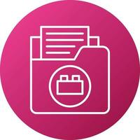 Gdpr Plugin Icon Style vector