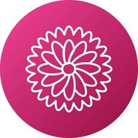 Chamomile Icon Style vector