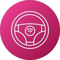 Autopilot Icon Style vector