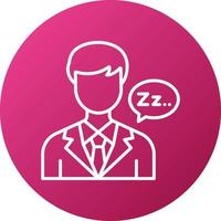 Crew Rest Icon Style vector