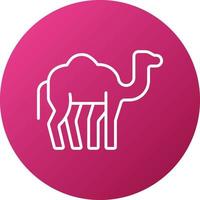 Camel Icon Style vector