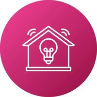 Smart Light Icon Style vector