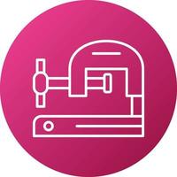 Vise Icon Style vector