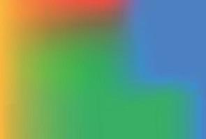 Smooth and blurry colorful gradient mesh background. Modern bright rainbow colors. Easy editable soft colored vector banner template