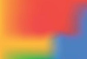 Smooth and blurry colorful gradient mesh background. Modern bright rainbow colors. Easy editable soft colored vector banner template