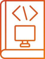 Computer Science Course Icon Style vector