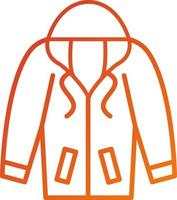 Hoodie Icon Style vector