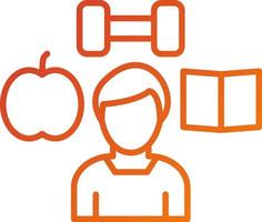 Lifestyle Icon Style vector