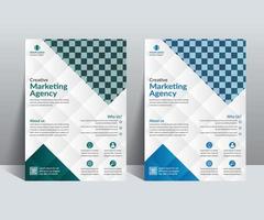 Corporate Flyer Template vector