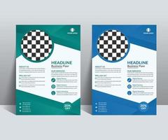 Corporate Flyer Template vector