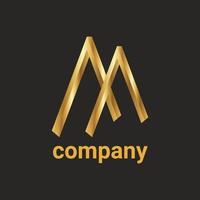 Marketing letter M Logo vector